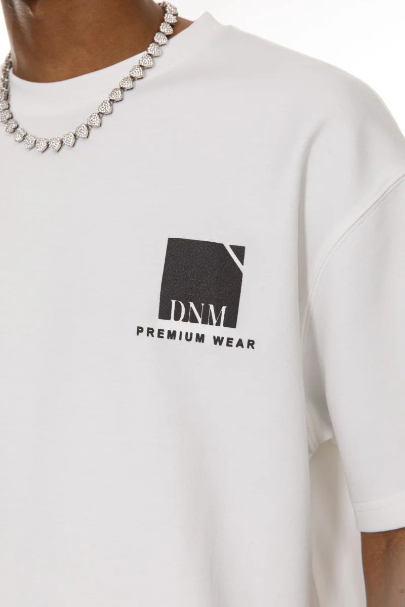 تيشيرت DNM UNITED أوف وايت - مقاس كبير - Image 2