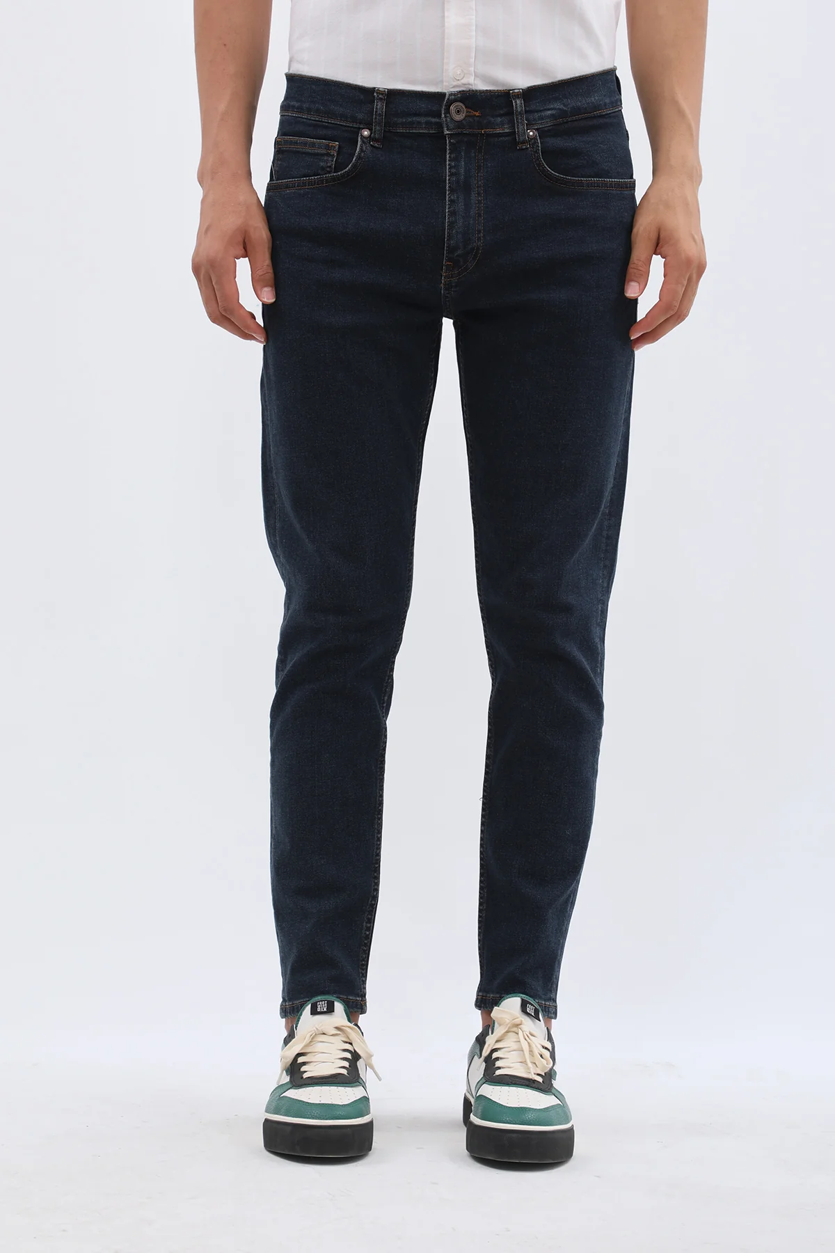 جينز Boyfriend Slim Fit من JEANSPRO - لون دينم كلاسيكي - Image 3