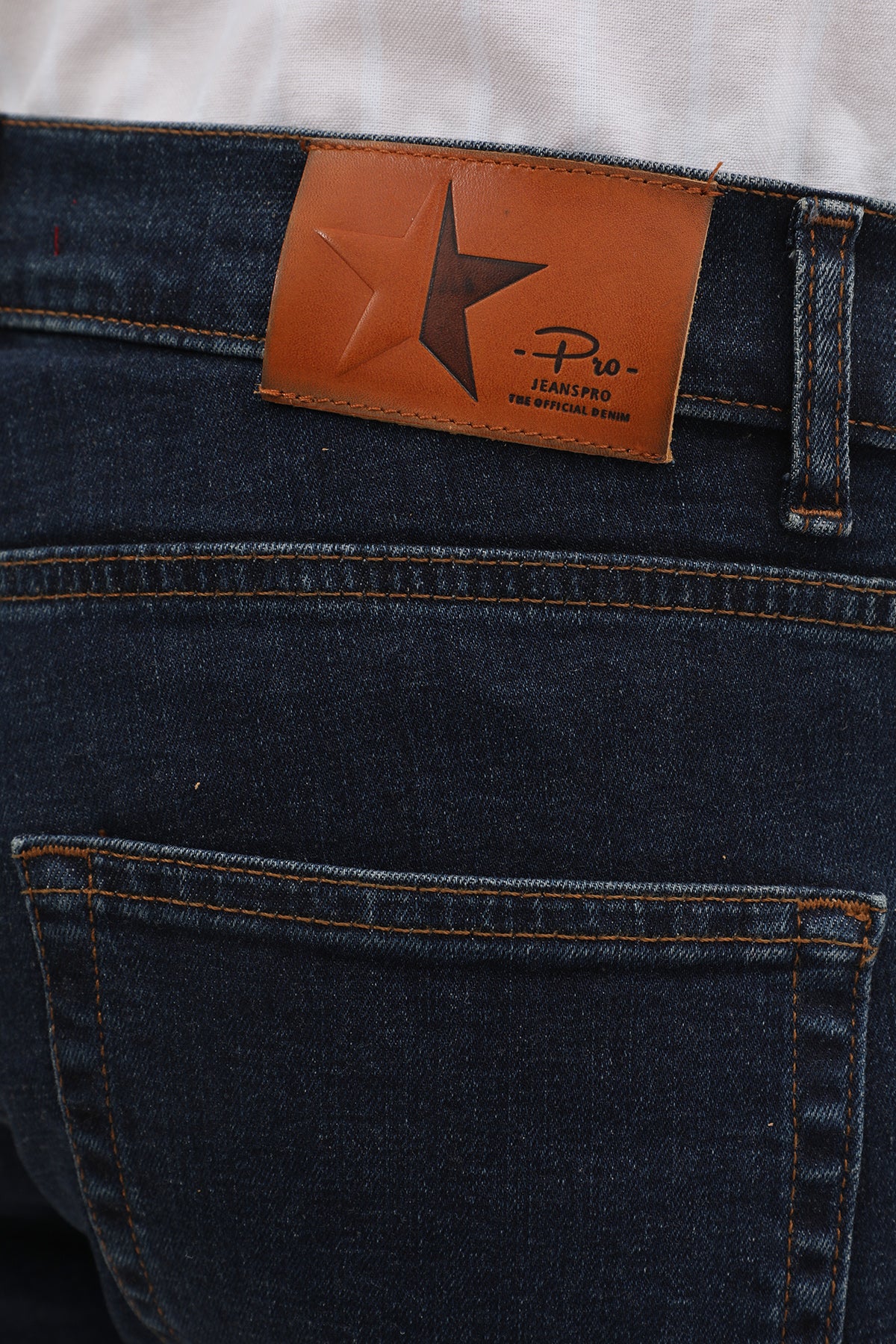 جينز Boyfriend Slim Fit من JEANSPRO - لون دينم كلاسيكي - Image 6