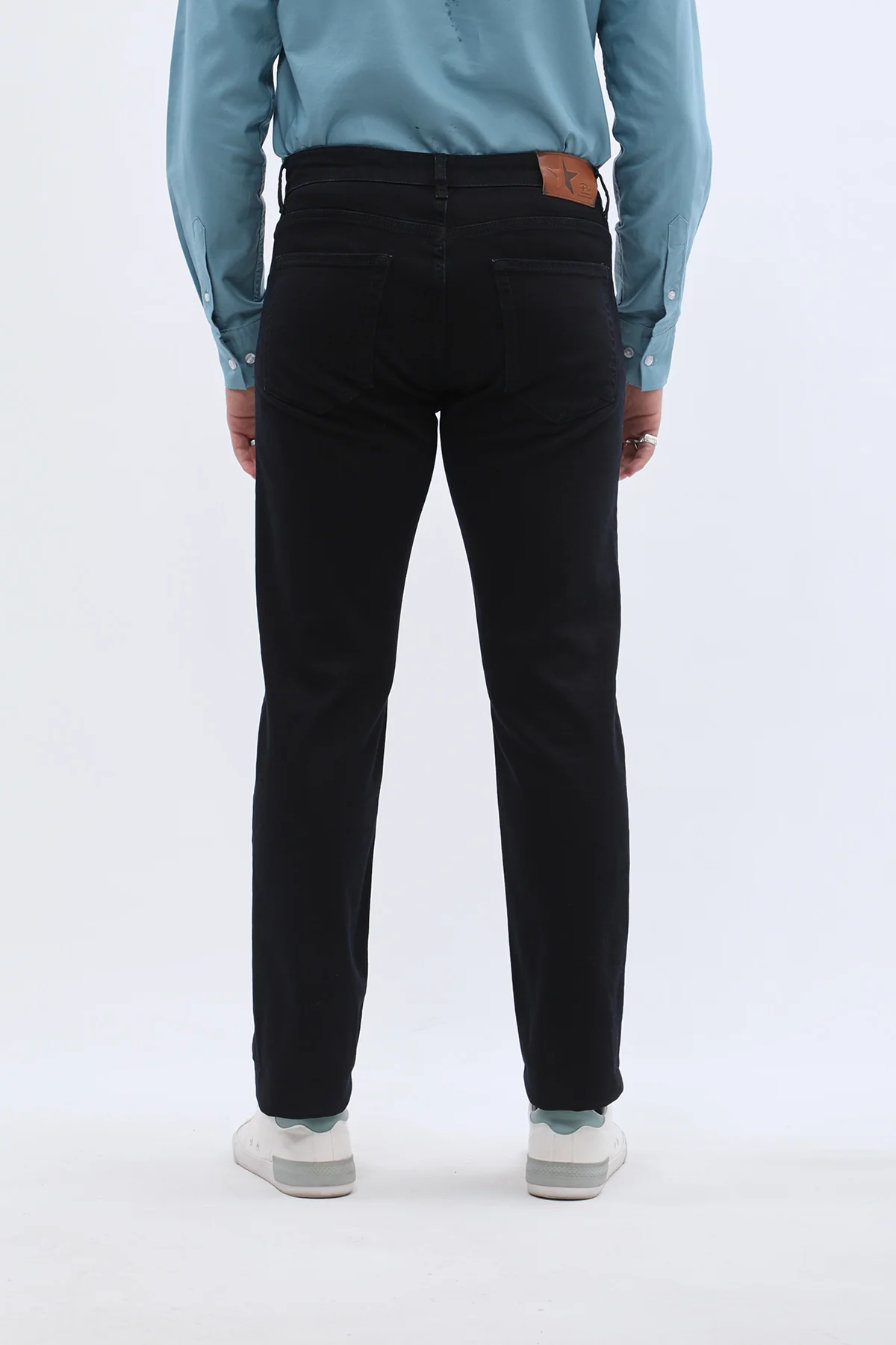 جينز Comfort Fit من JEANSPRO - لون أسود - Image 5