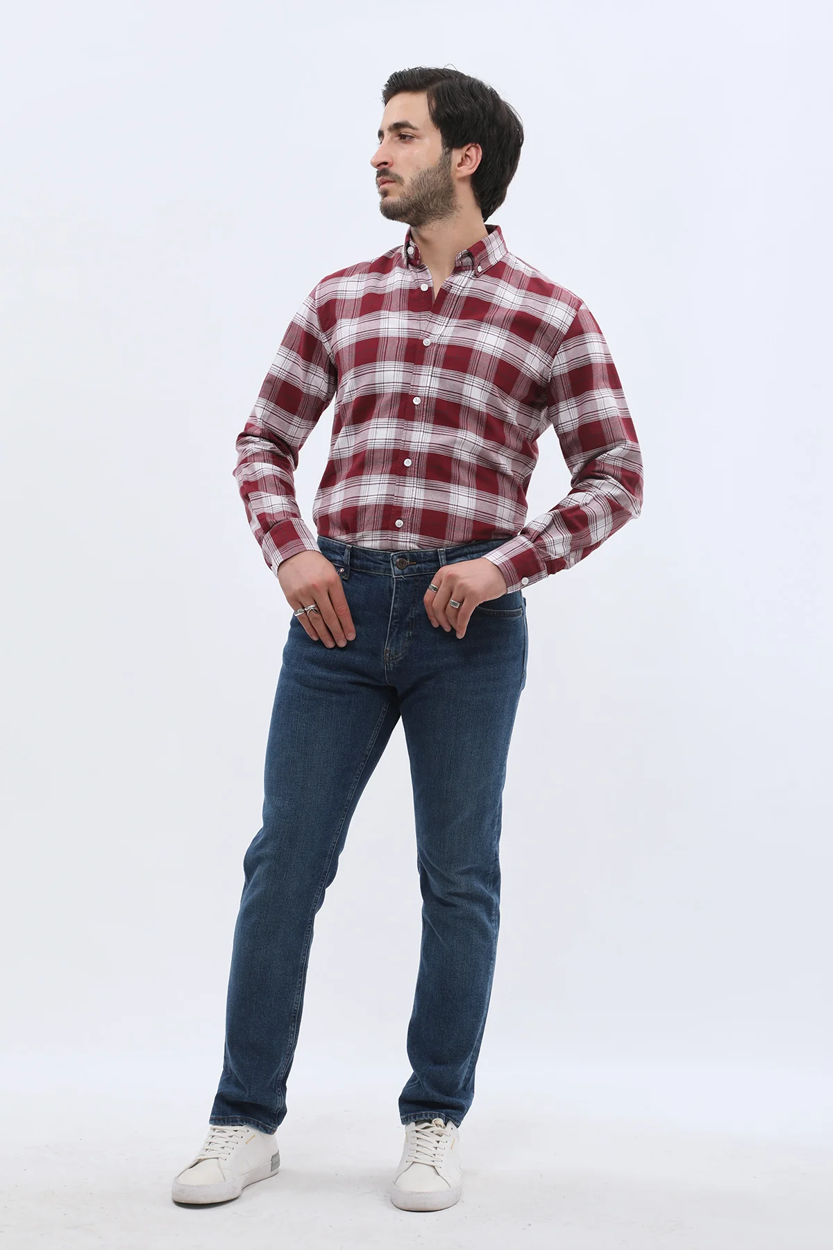 جينز Comfort Fit من JEANSPRO - لون أزرق - Image 2