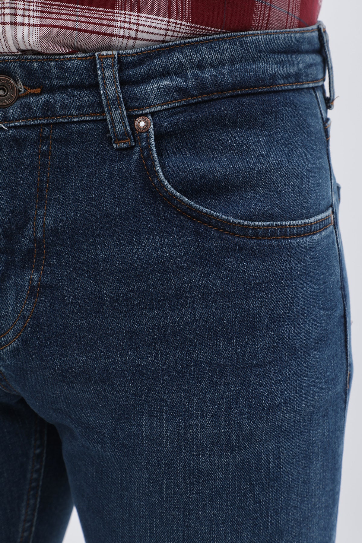 جينز Comfort Fit من JEANSPRO - لون أزرق - Image 3