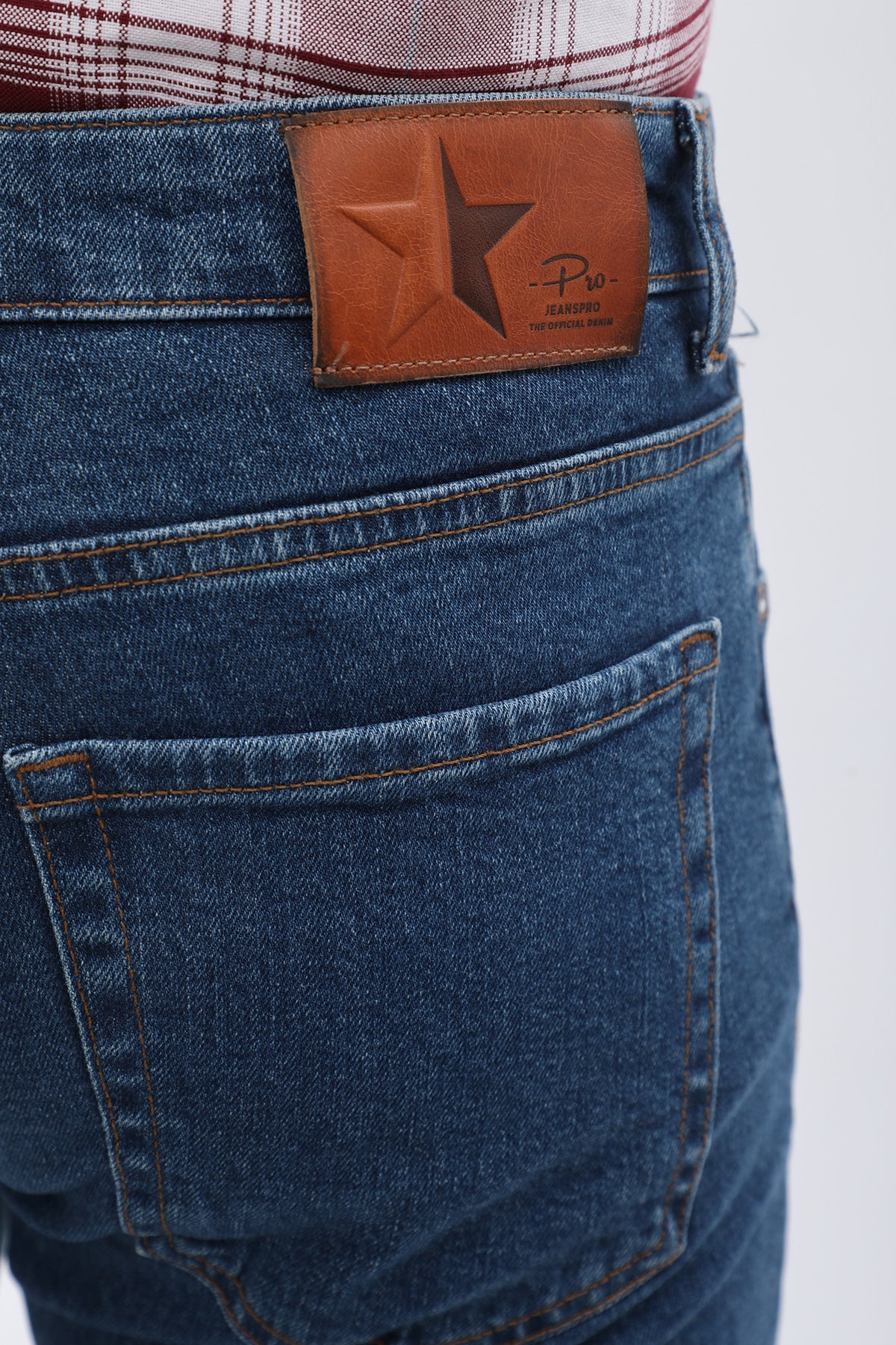 جينز Comfort Fit من JEANSPRO - لون أزرق - Image 4