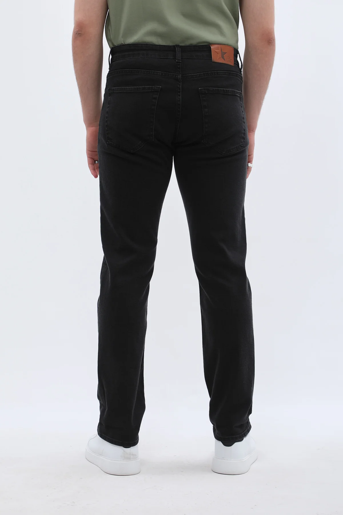 جينز Comfort Fit من JEANSPRO - لون أسود داكن - Image 5