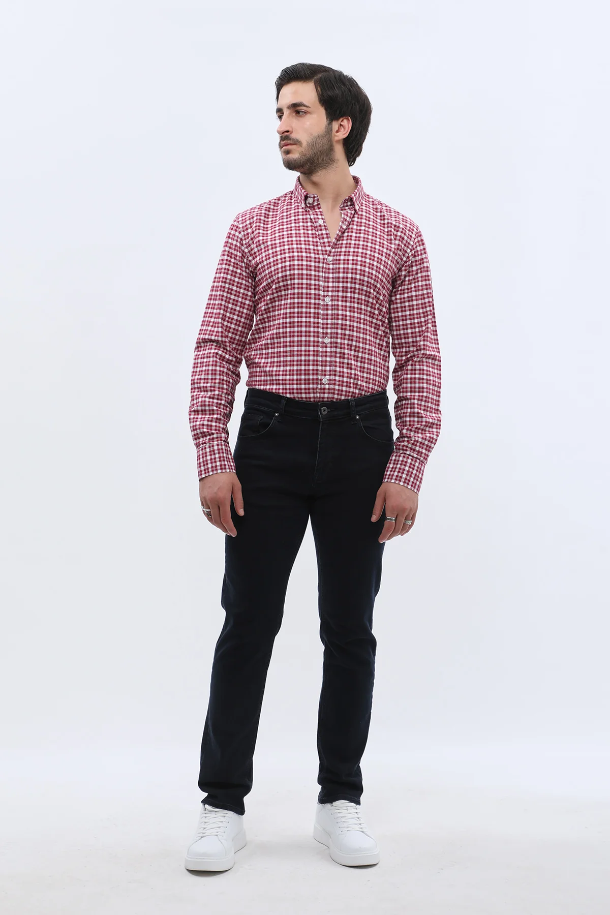 جينز Comfort Fit من JEANSPRO - لون كحلي داكن - Image 2
