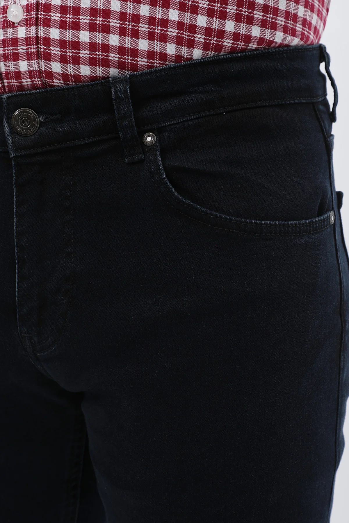 جينز Comfort Fit من JEANSPRO - لون كحلي داكن - Image 3