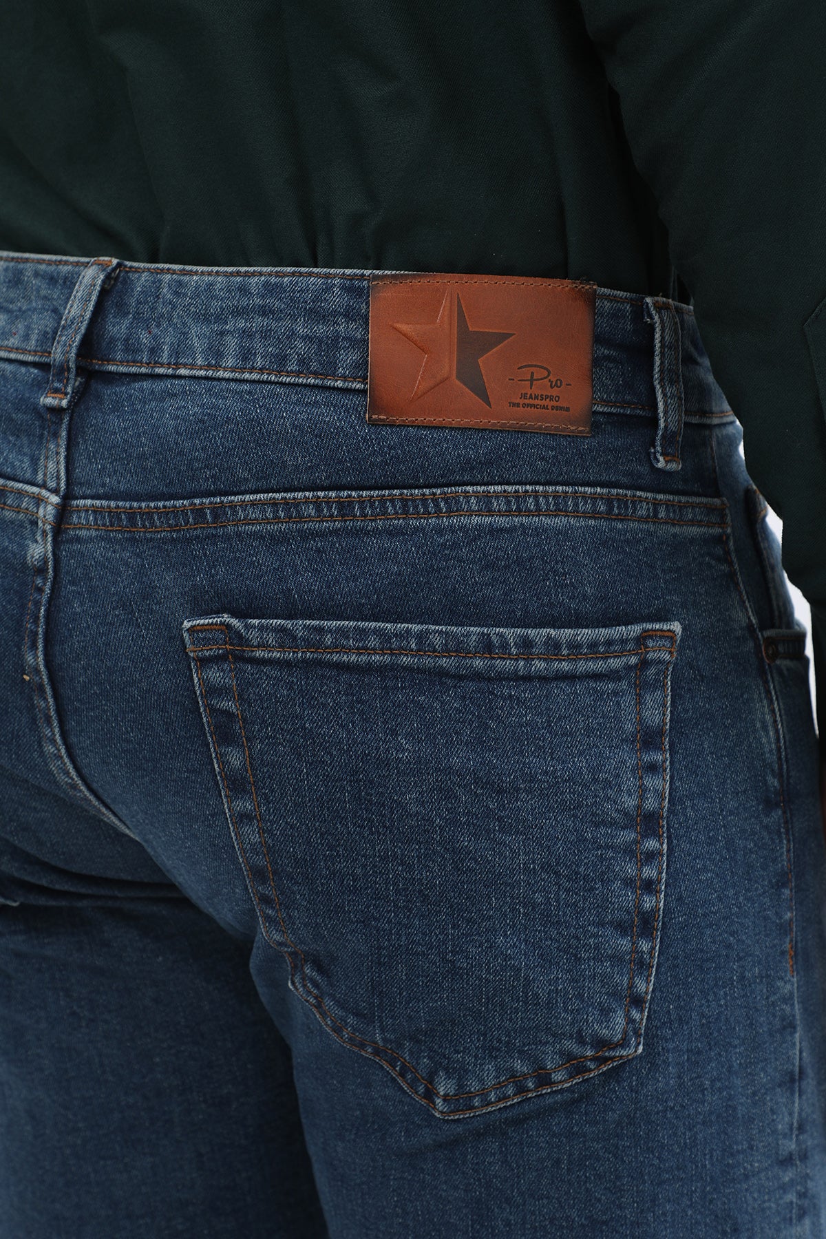 جينز Comfort Fit من JEANSPRO - لون كحلي - Image 4