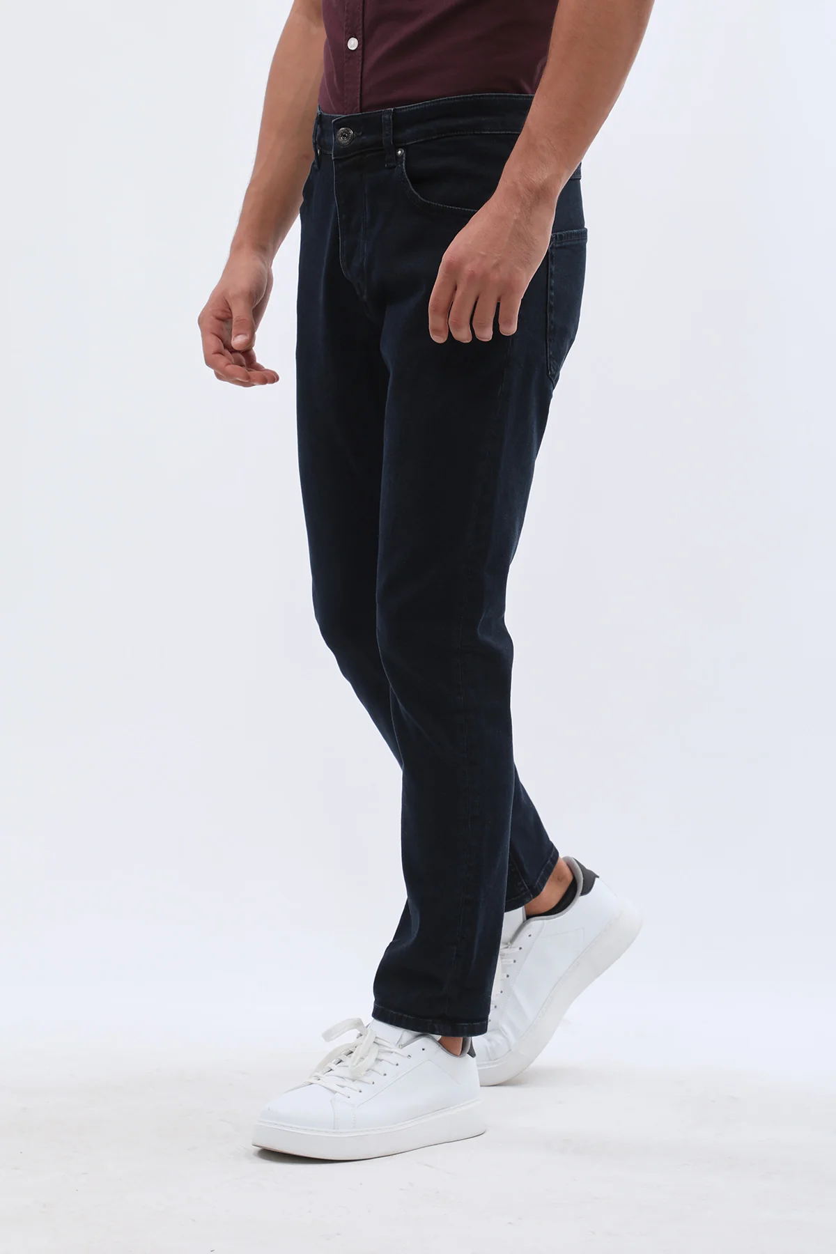 جينز Slim Fit من JEANSPRO - لون أسود