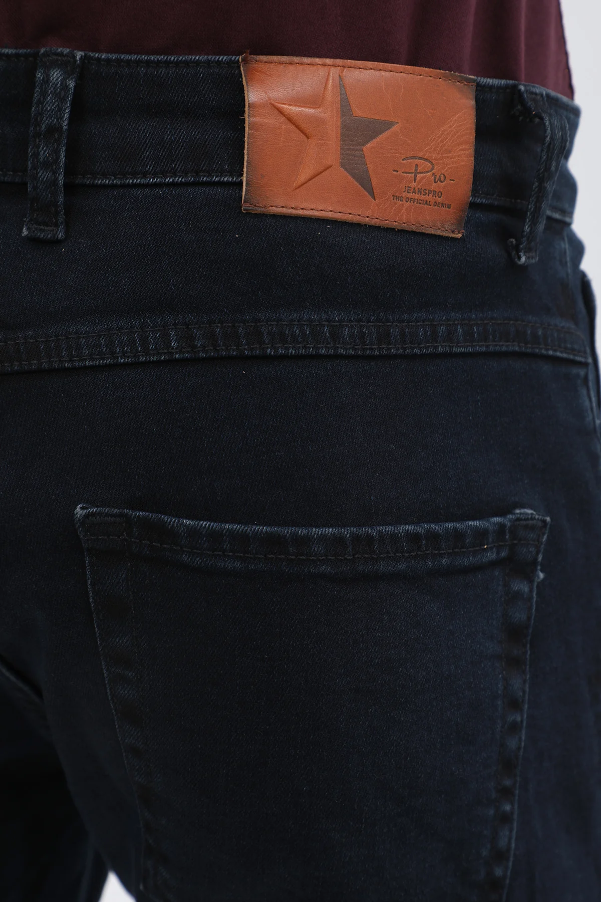 جينز Slim Fit من JEANSPRO - لون أسود - Image 4