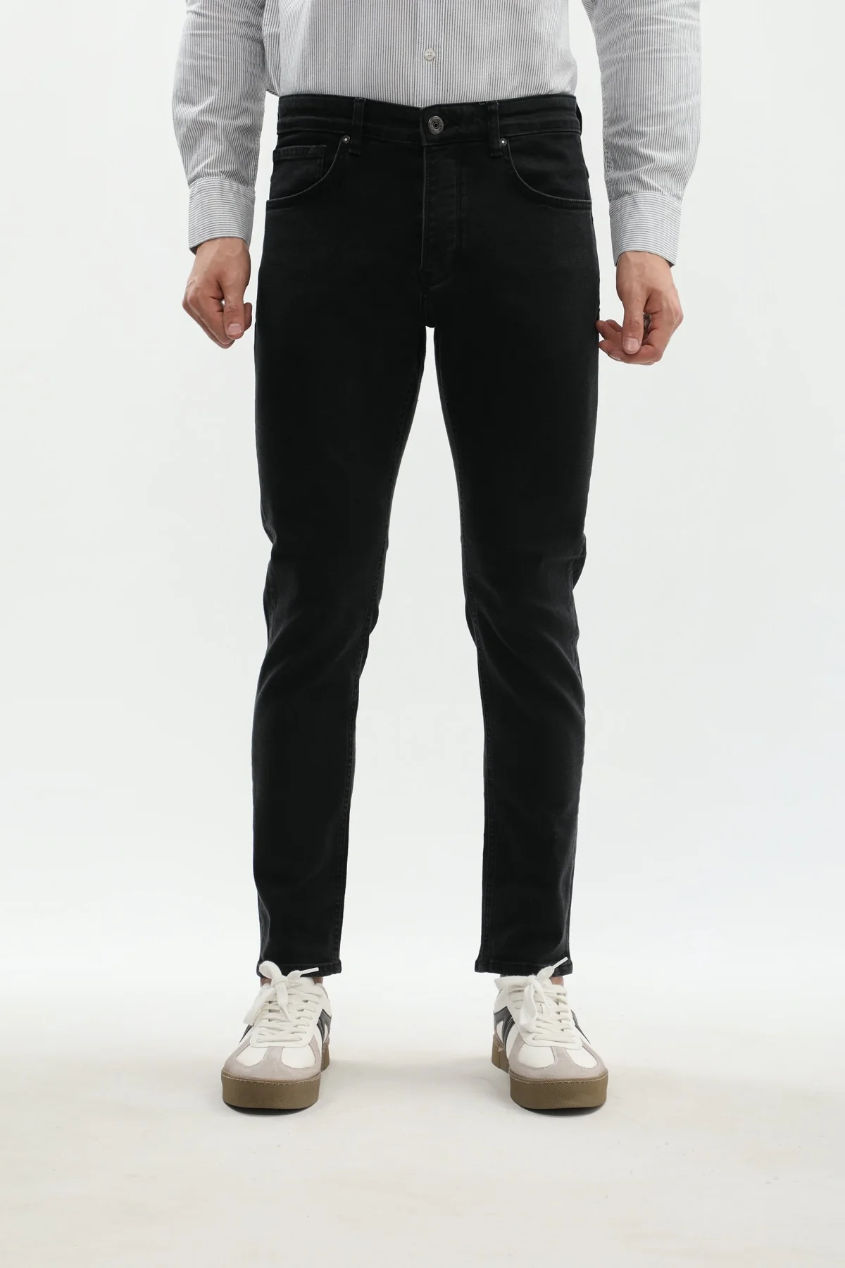 جينز Slim Fit من JEANSPRO - لون أسود