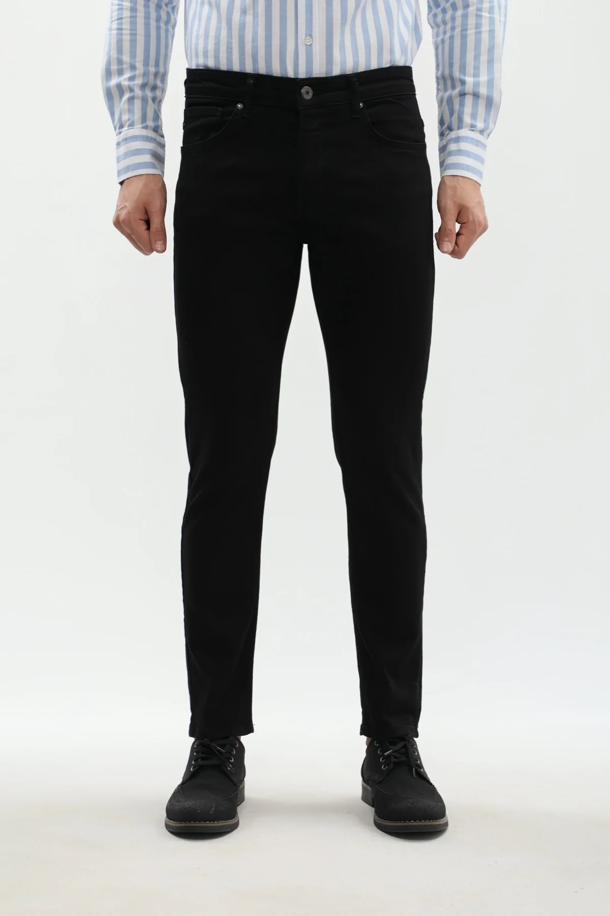 جينز Slim Fit من JEANSPRO - لون أسود