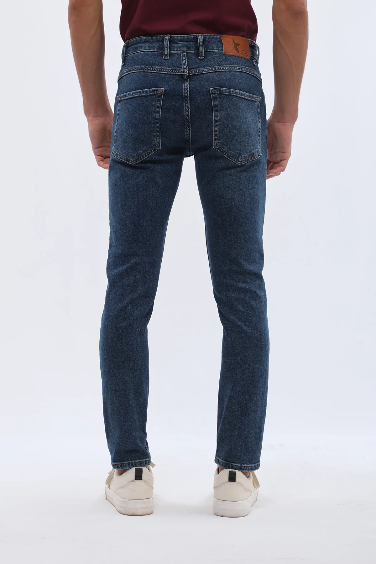 جينز Slim Fit من JEANSPRO - لون أزرق ليلي داكن - Image 6