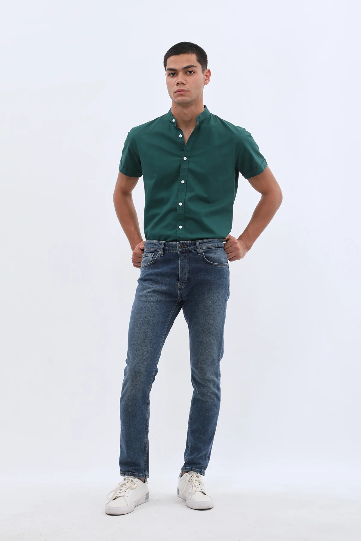 جينز Slim Fit من JEANSPRO - لون أزرق باهت - Image 6